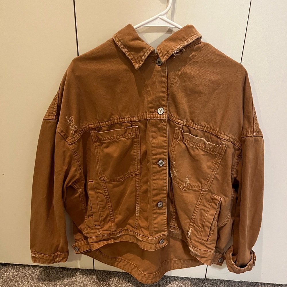 We the Free Denim Utility Jacket